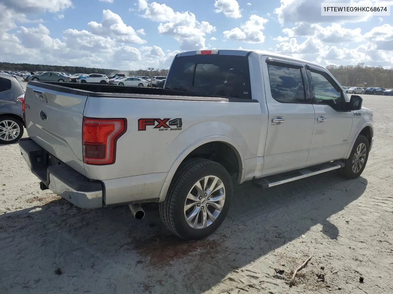 2017 Ford F150 Supercrew VIN: 1FTEW1EG9HKC68674 Lot: 77320324