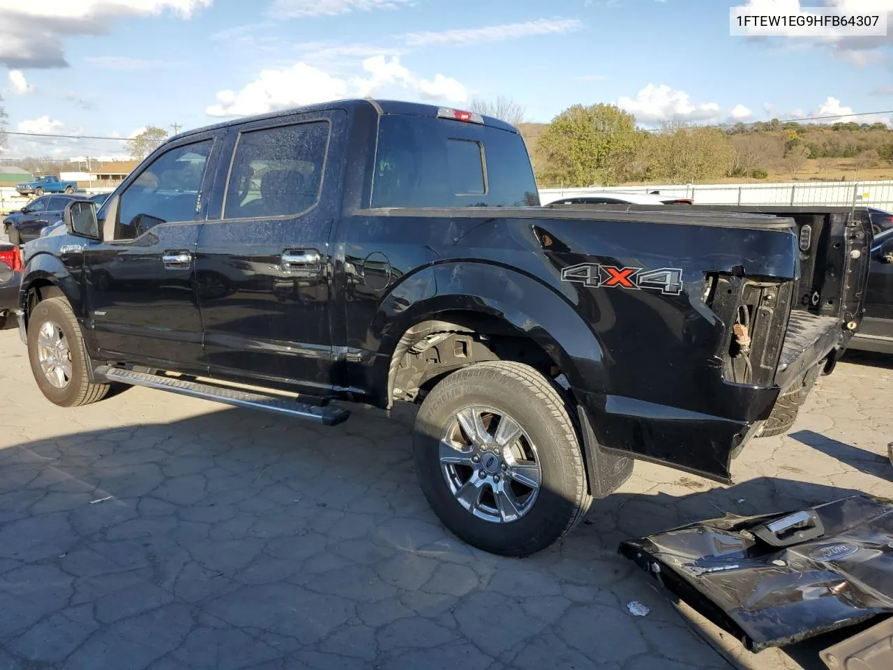 2017 Ford F150 Supercrew VIN: 1FTEW1EG9HFB64307 Lot: 77361044