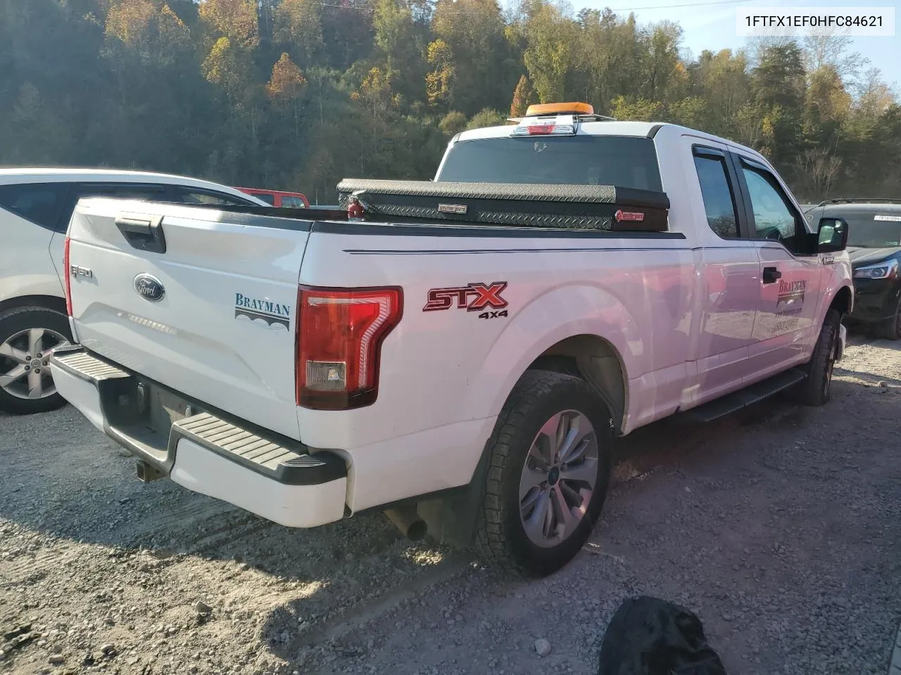 2017 Ford F150 Super Cab VIN: 1FTFX1EF0HFC84621 Lot: 77366404