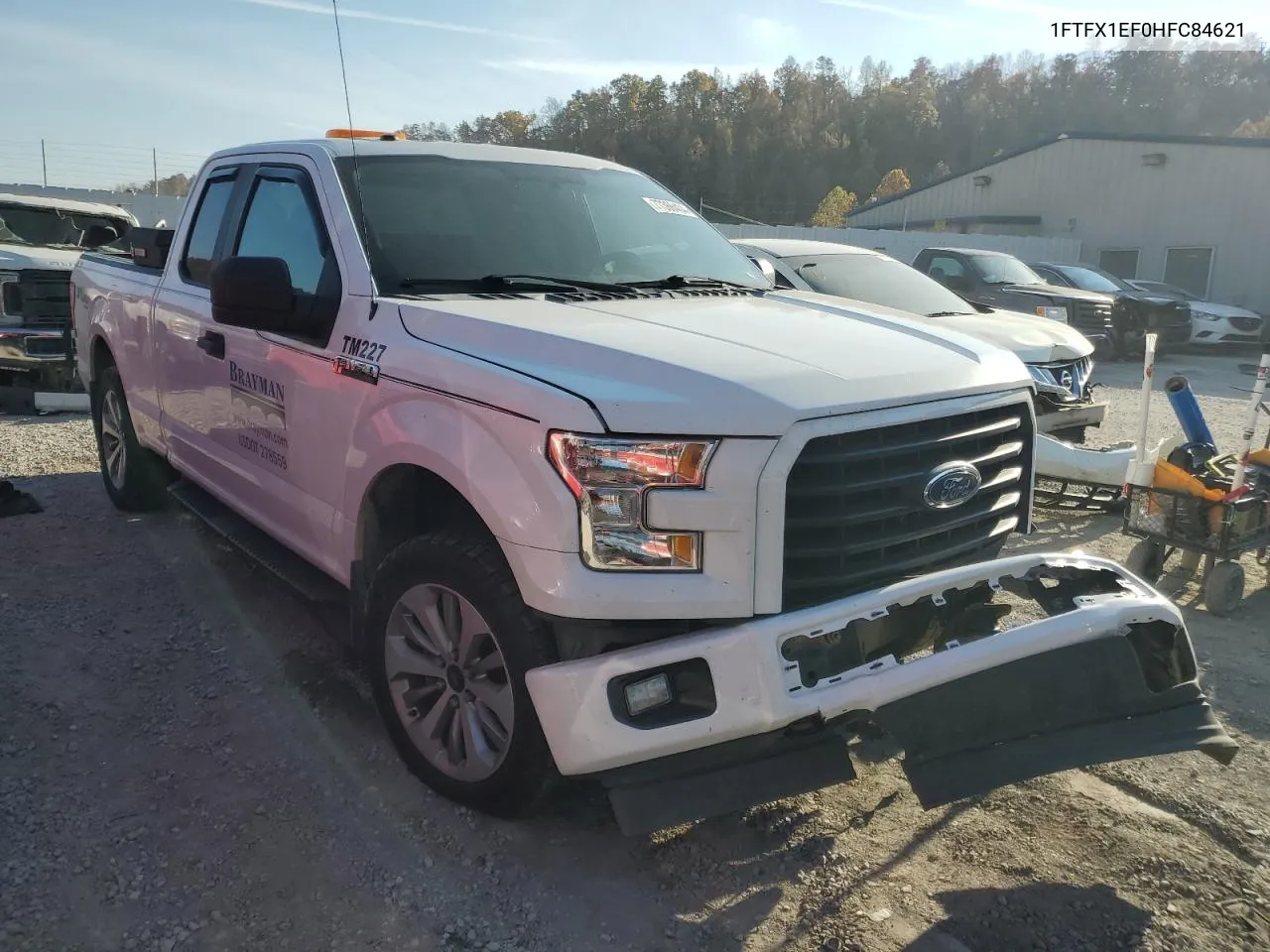 2017 Ford F150 Super Cab VIN: 1FTFX1EF0HFC84621 Lot: 77366404