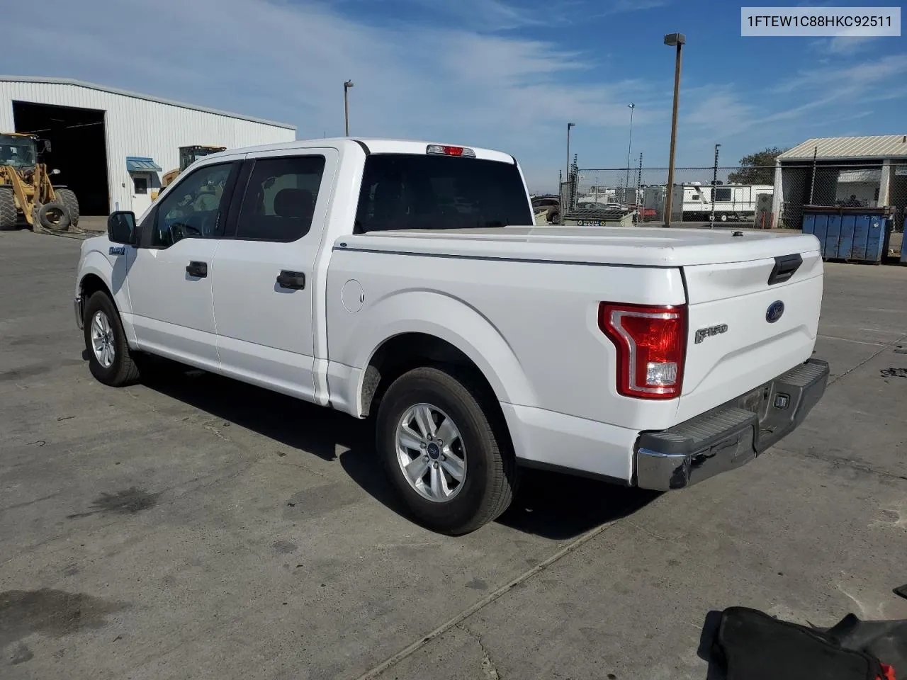 2017 Ford F150 Supercrew VIN: 1FTEW1C88HKC92511 Lot: 77396324