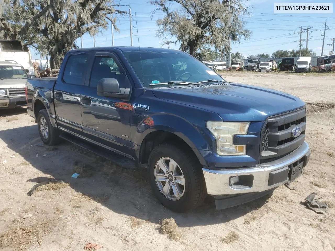 2017 Ford F150 Supercrew VIN: 1FTEW1CP8HFA23621 Lot: 77573664