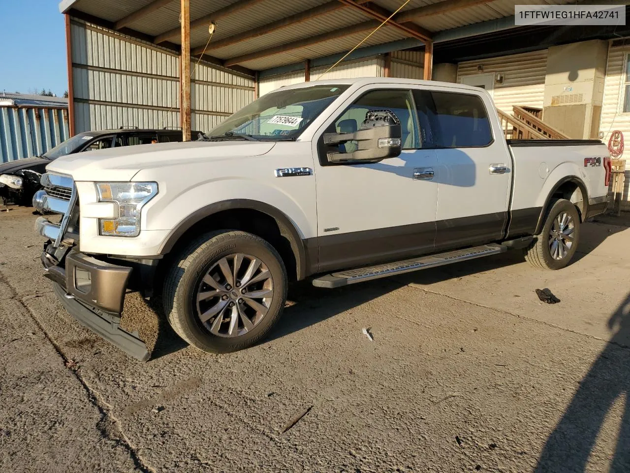 2017 Ford F150 Supercrew VIN: 1FTFW1EG1HFA42741 Lot: 77579644