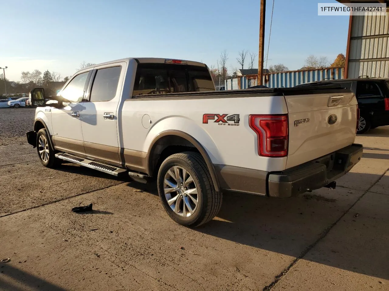 2017 Ford F150 Supercrew VIN: 1FTFW1EG1HFA42741 Lot: 77579644