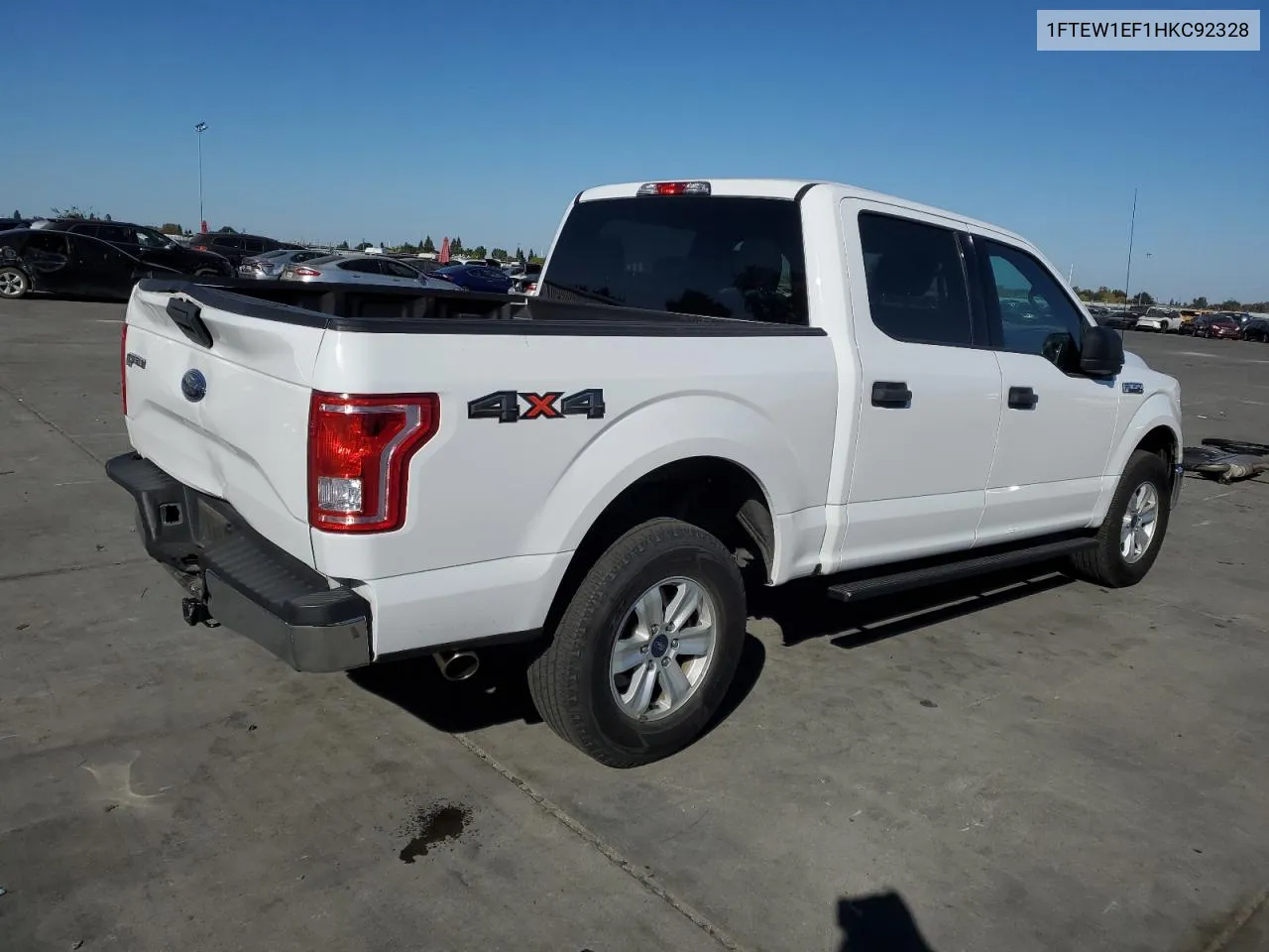 2017 Ford F150 Supercrew VIN: 1FTEW1EF1HKC92328 Lot: 77590874