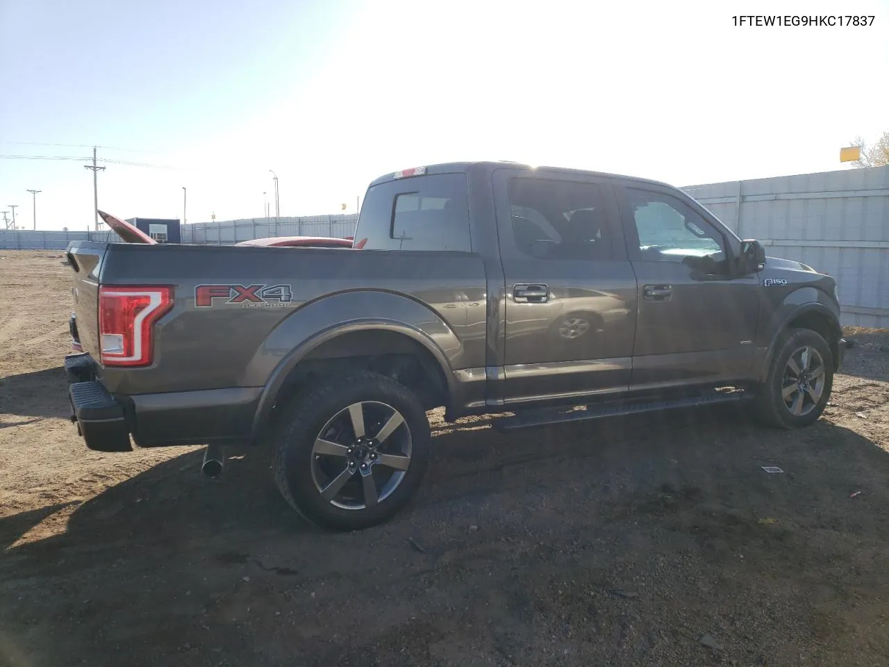 2017 Ford F150 Supercrew VIN: 1FTEW1EG9HKC17837 Lot: 77604904