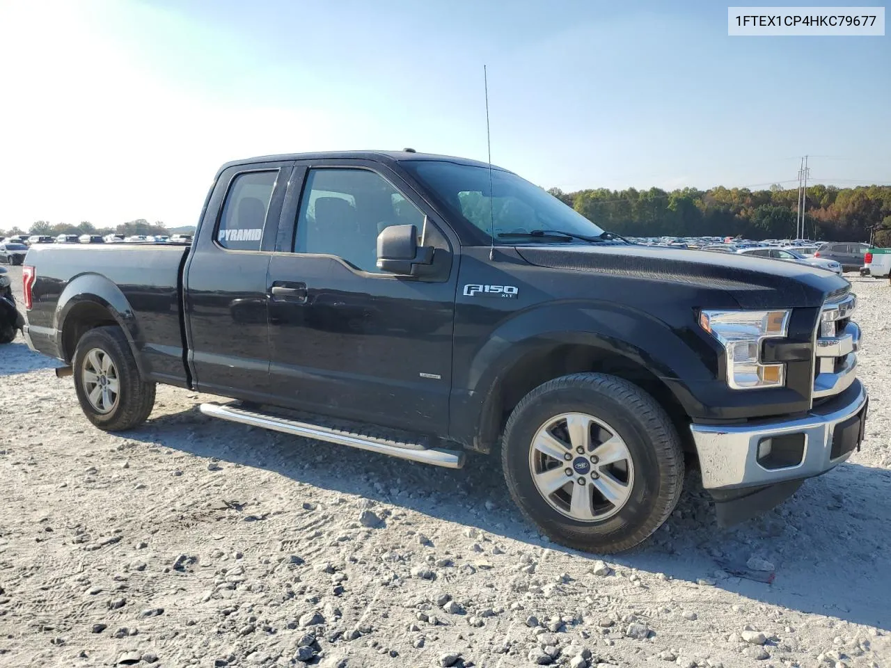 2017 Ford F150 Super Cab VIN: 1FTEX1CP4HKC79677 Lot: 77764554