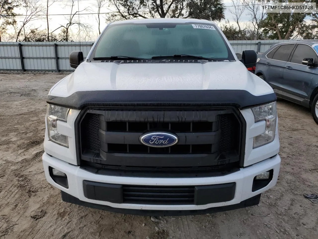 2017 Ford F150 VIN: 1FTMF1C86HKD51728 Lot: 77807634