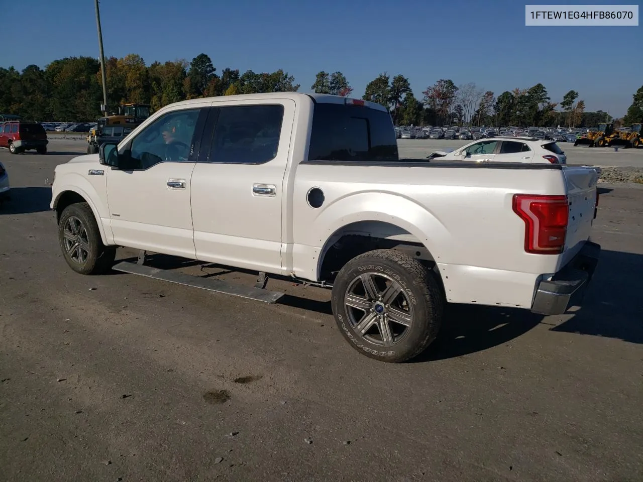 2017 Ford F150 Supercrew VIN: 1FTEW1EG4HFB86070 Lot: 77852384