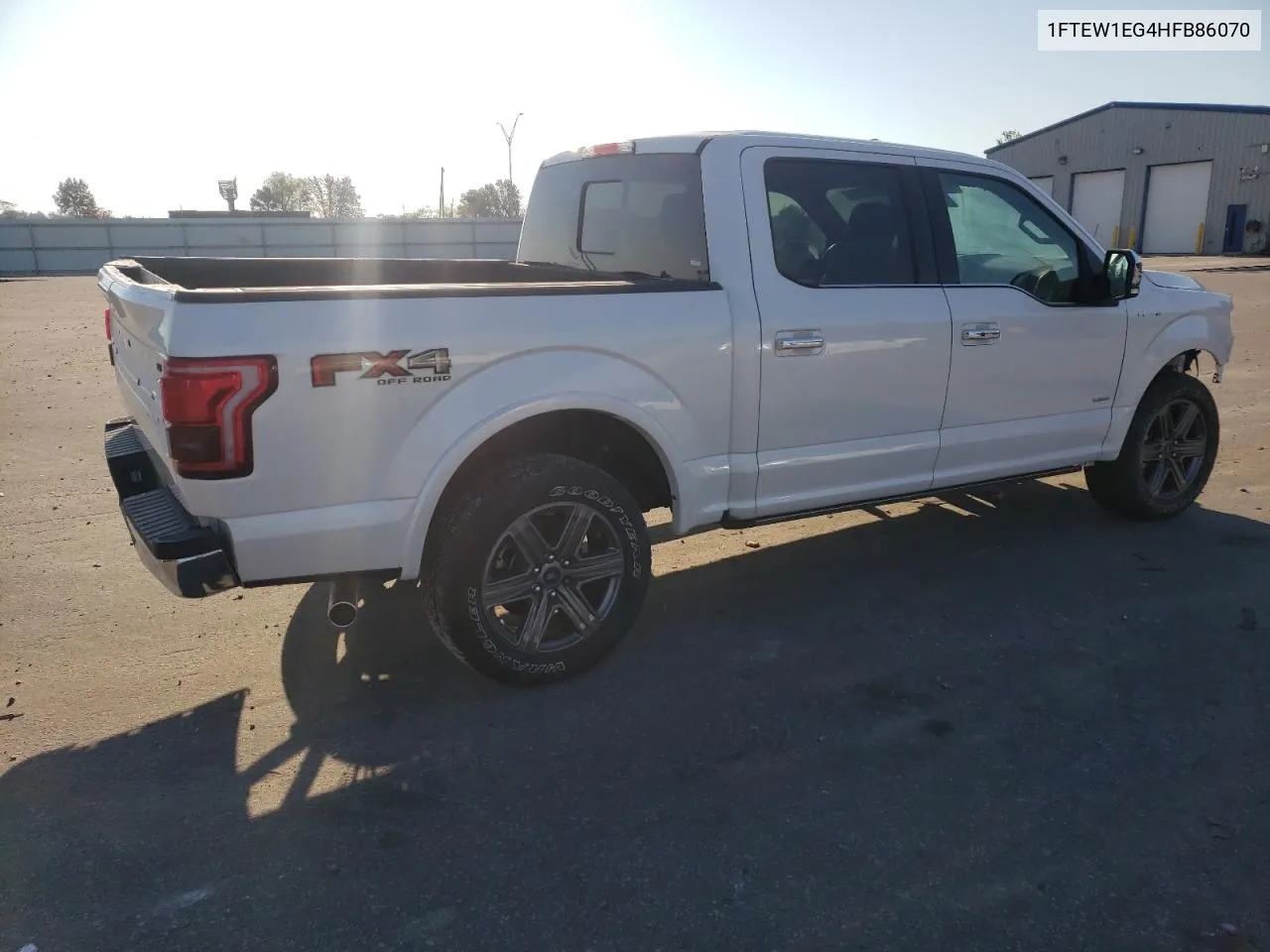 2017 Ford F150 Supercrew VIN: 1FTEW1EG4HFB86070 Lot: 77852384