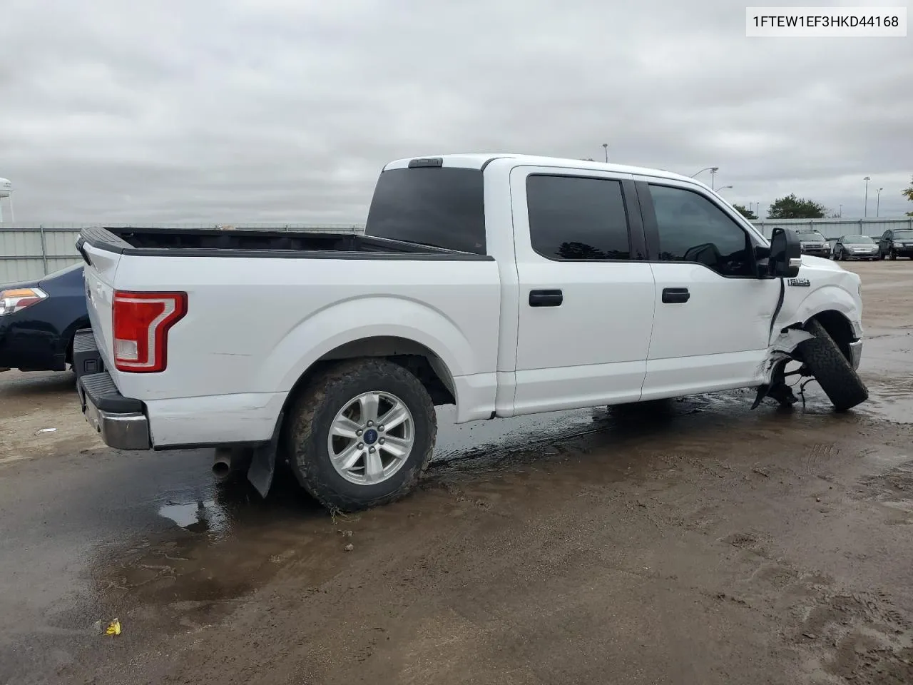 2017 Ford F150 Supercrew VIN: 1FTEW1EF3HKD44168 Lot: 77938034