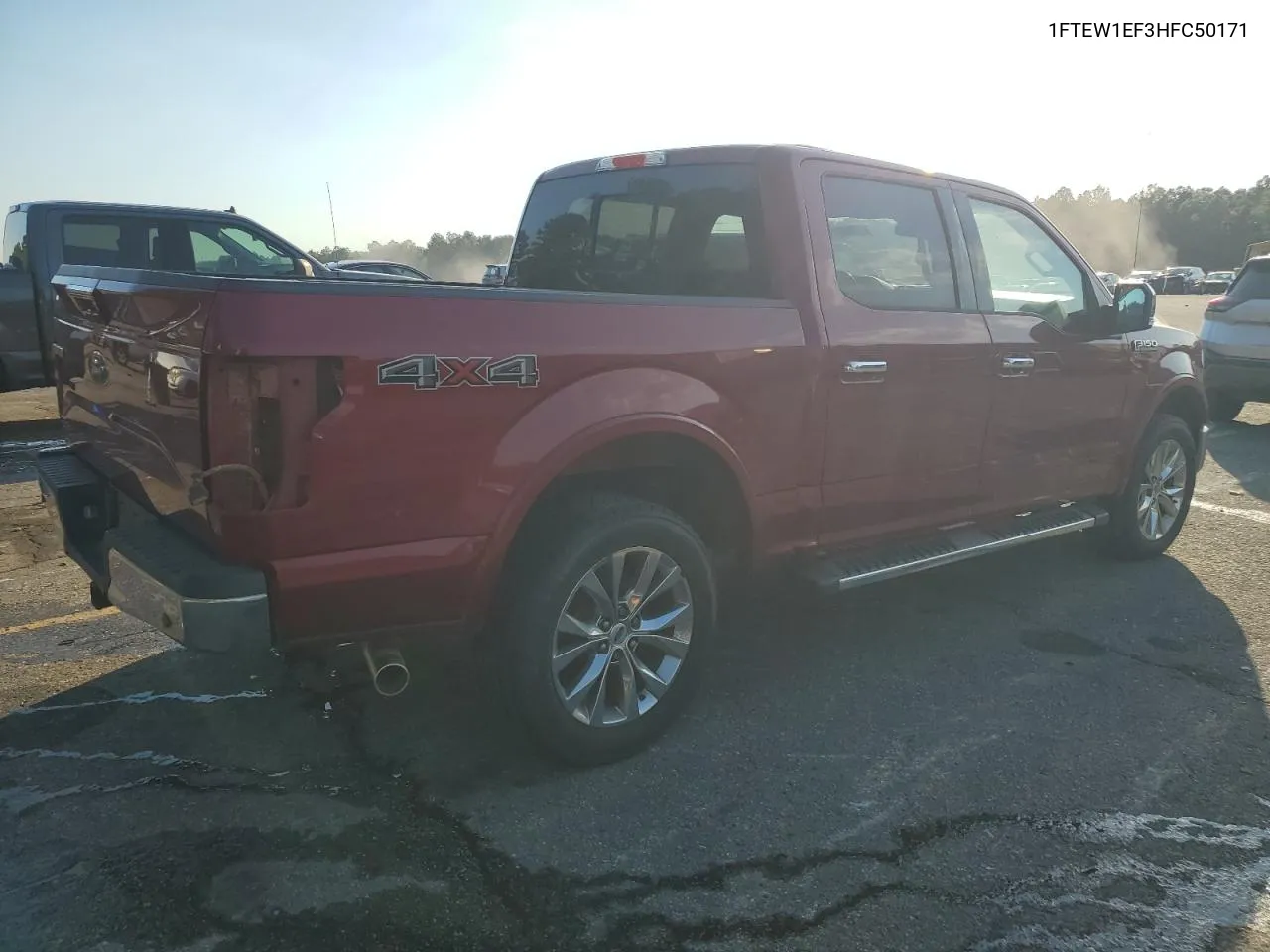 2017 Ford F150 Supercrew VIN: 1FTEW1EF3HFC50171 Lot: 77947334