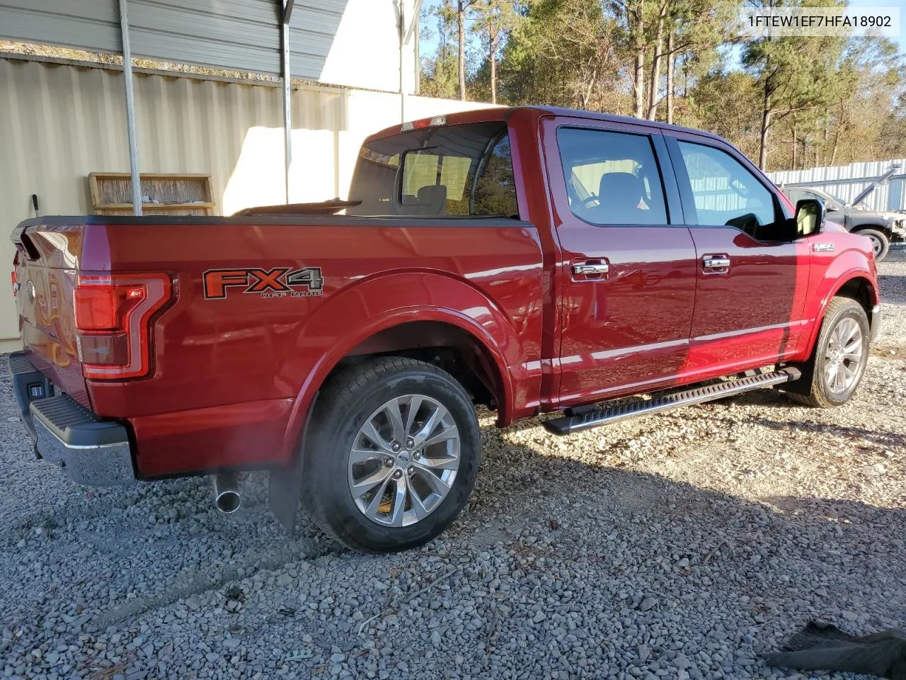 2017 Ford F150 Supercrew VIN: 1FTEW1EF7HFA18902 Lot: 77949144