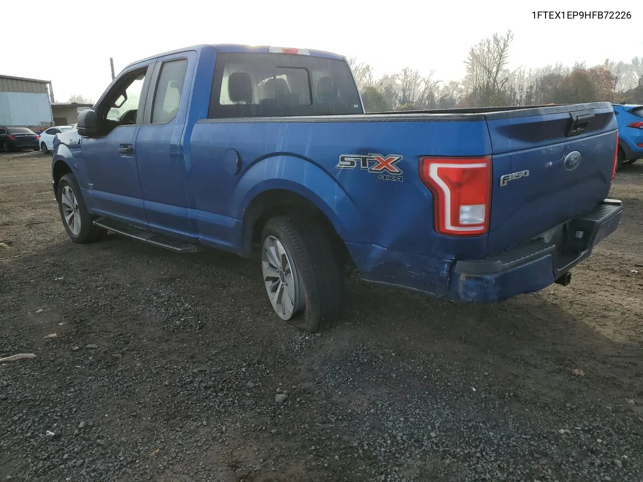 2017 Ford F150 Super Cab VIN: 1FTEX1EP9HFB72226 Lot: 78416894