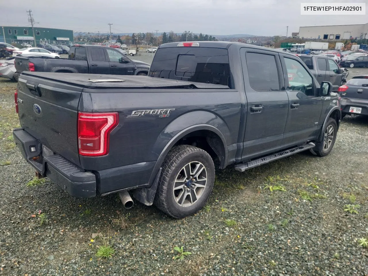 2017 Ford F150 Supercrew VIN: 1FTEW1EP1HFA02901 Lot: 78418644