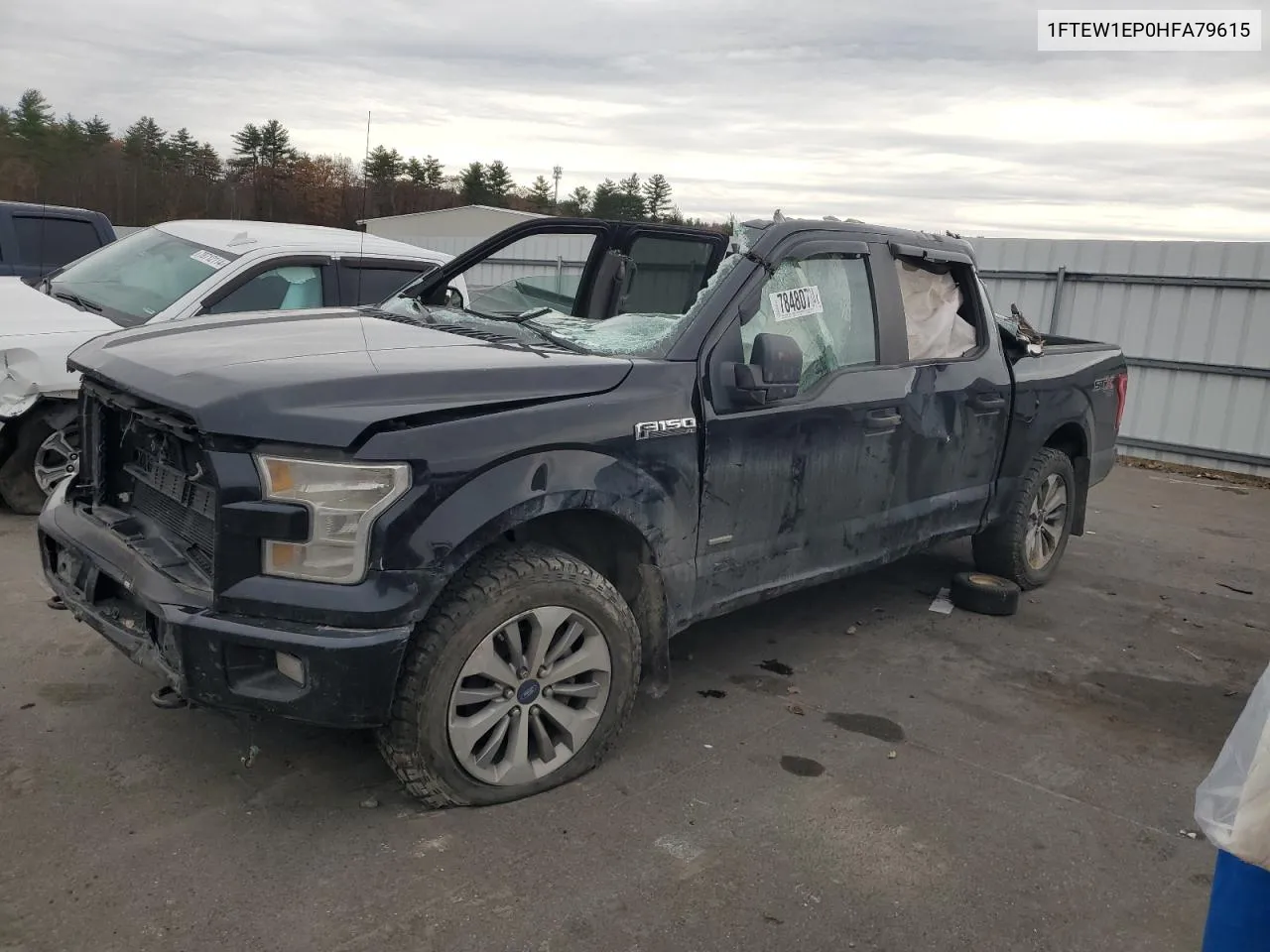 1FTEW1EP0HFA79615 2017 Ford F150 Supercrew