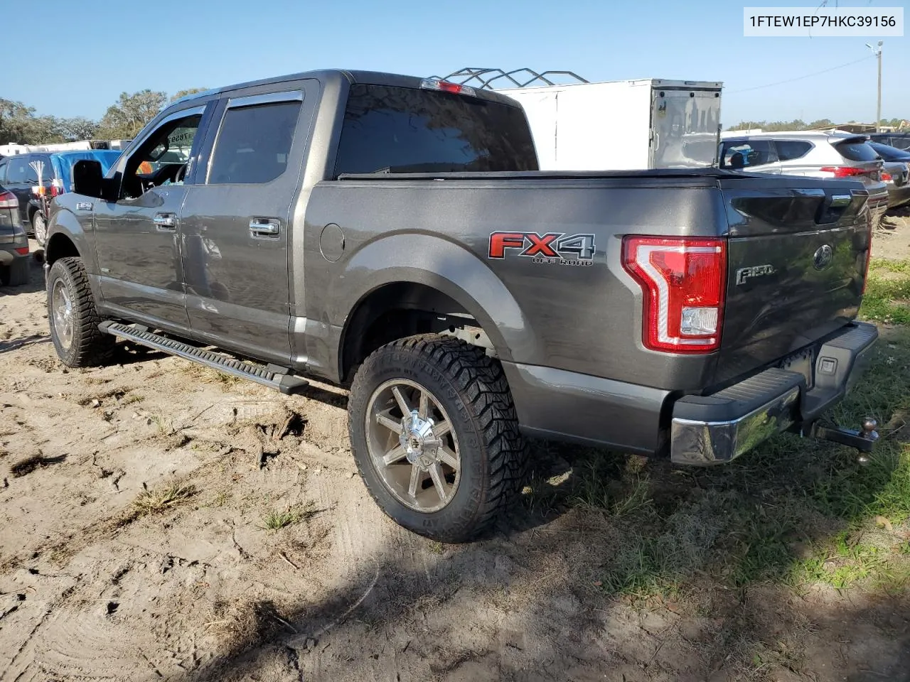 2017 Ford F150 Supercrew VIN: 1FTEW1EP7HKC39156 Lot: 78597744