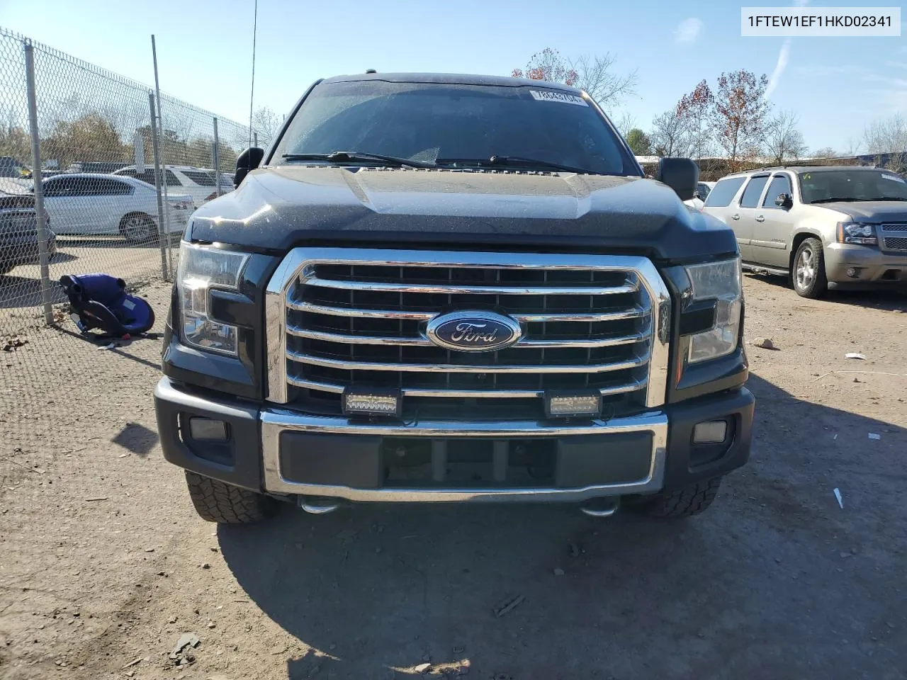 2017 Ford F150 Supercrew VIN: 1FTEW1EF1HKD02341 Lot: 78643704