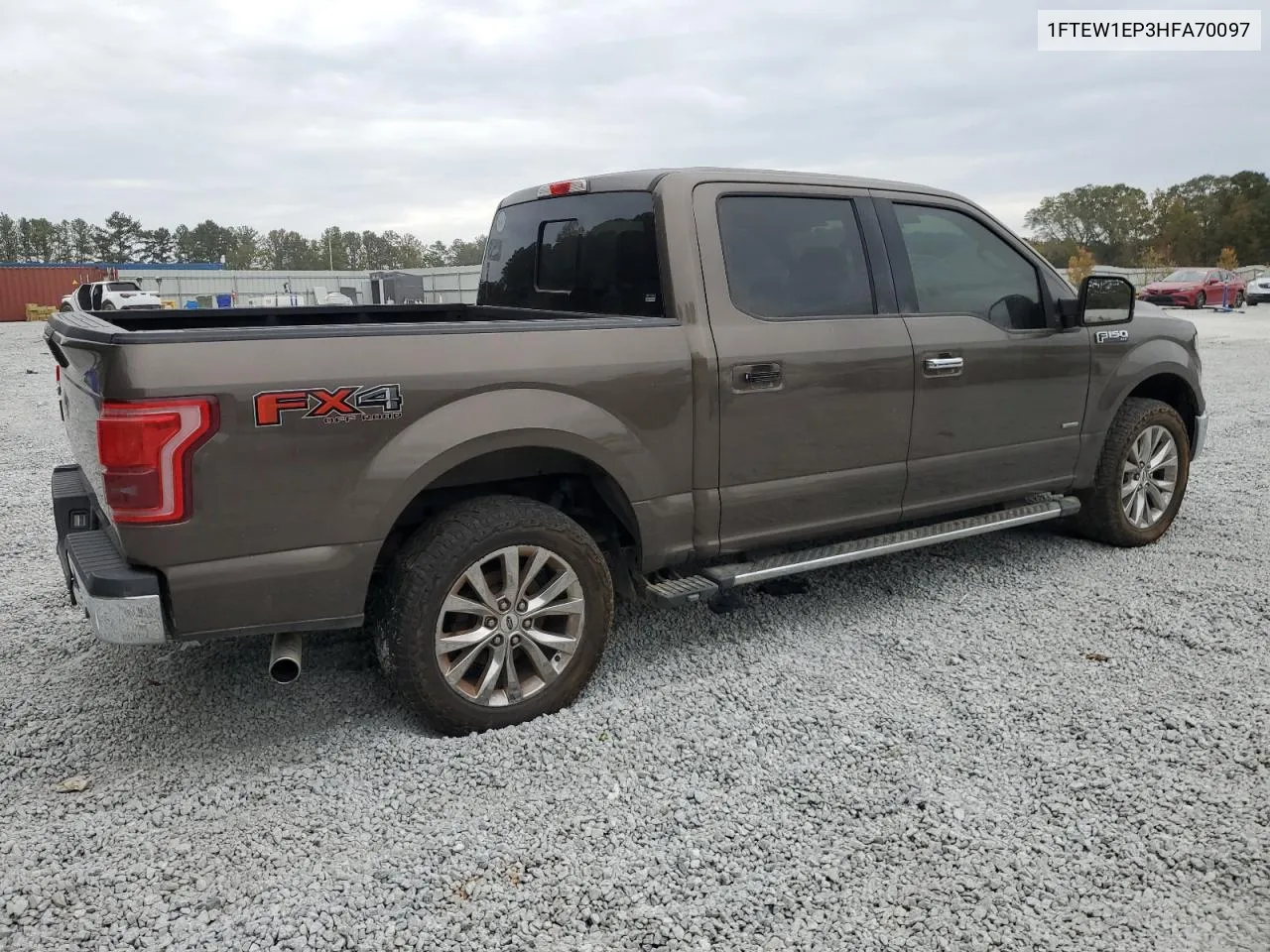 2017 Ford F150 Supercrew VIN: 1FTEW1EP3HFA70097 Lot: 78675194