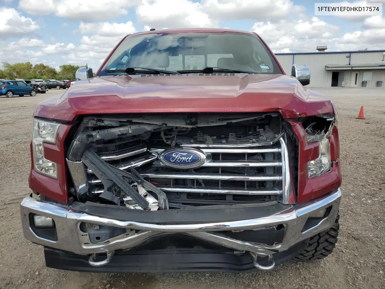 2017 Ford F150 Supercrew VIN: 1FTEW1EF0HKD17574 Lot: 78877764