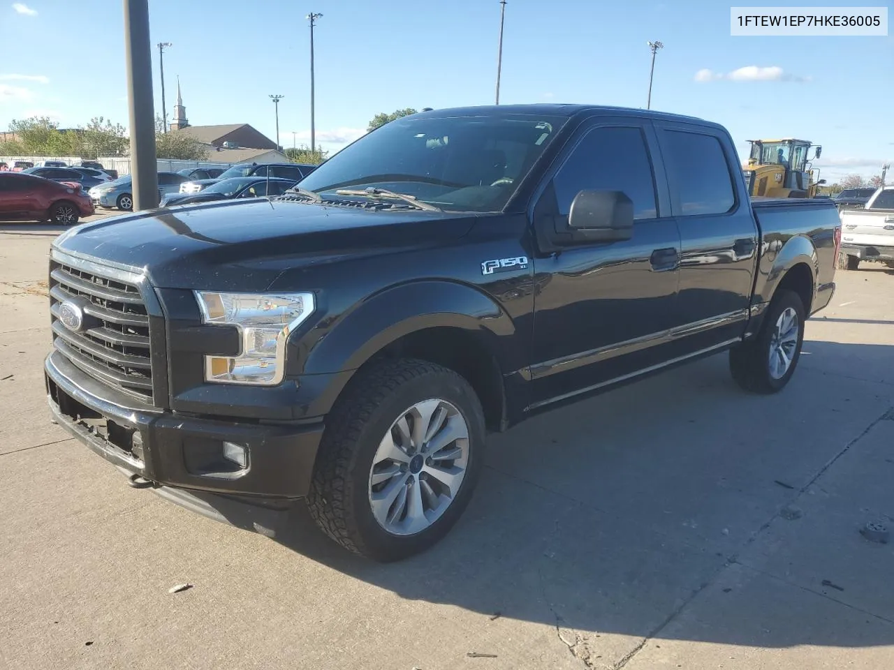 2017 Ford F150 Supercrew VIN: 1FTEW1EP7HKE36005 Lot: 79178624