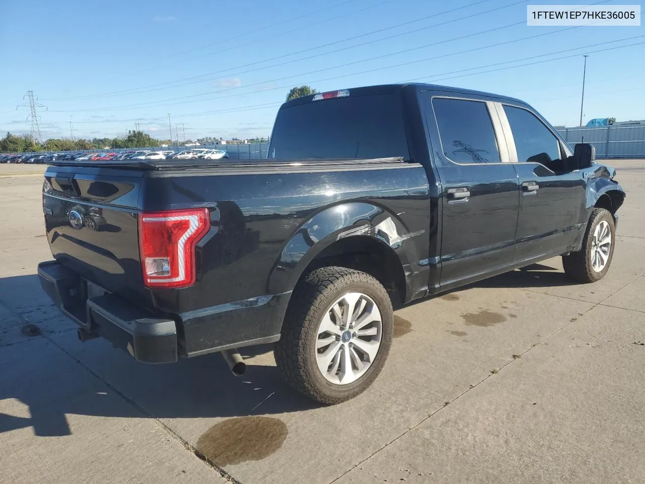 2017 Ford F150 Supercrew VIN: 1FTEW1EP7HKE36005 Lot: 79178624