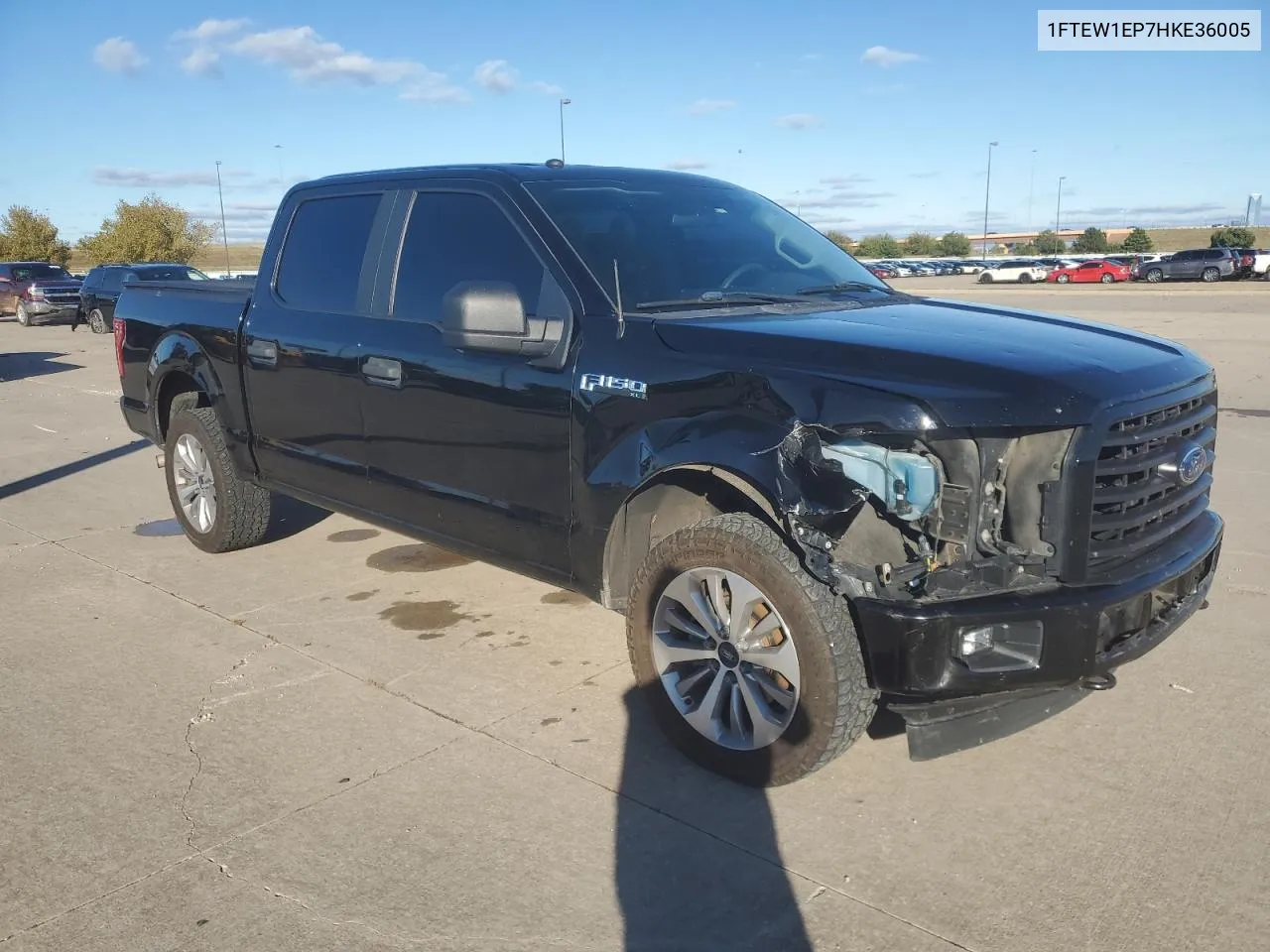 2017 Ford F150 Supercrew VIN: 1FTEW1EP7HKE36005 Lot: 79178624