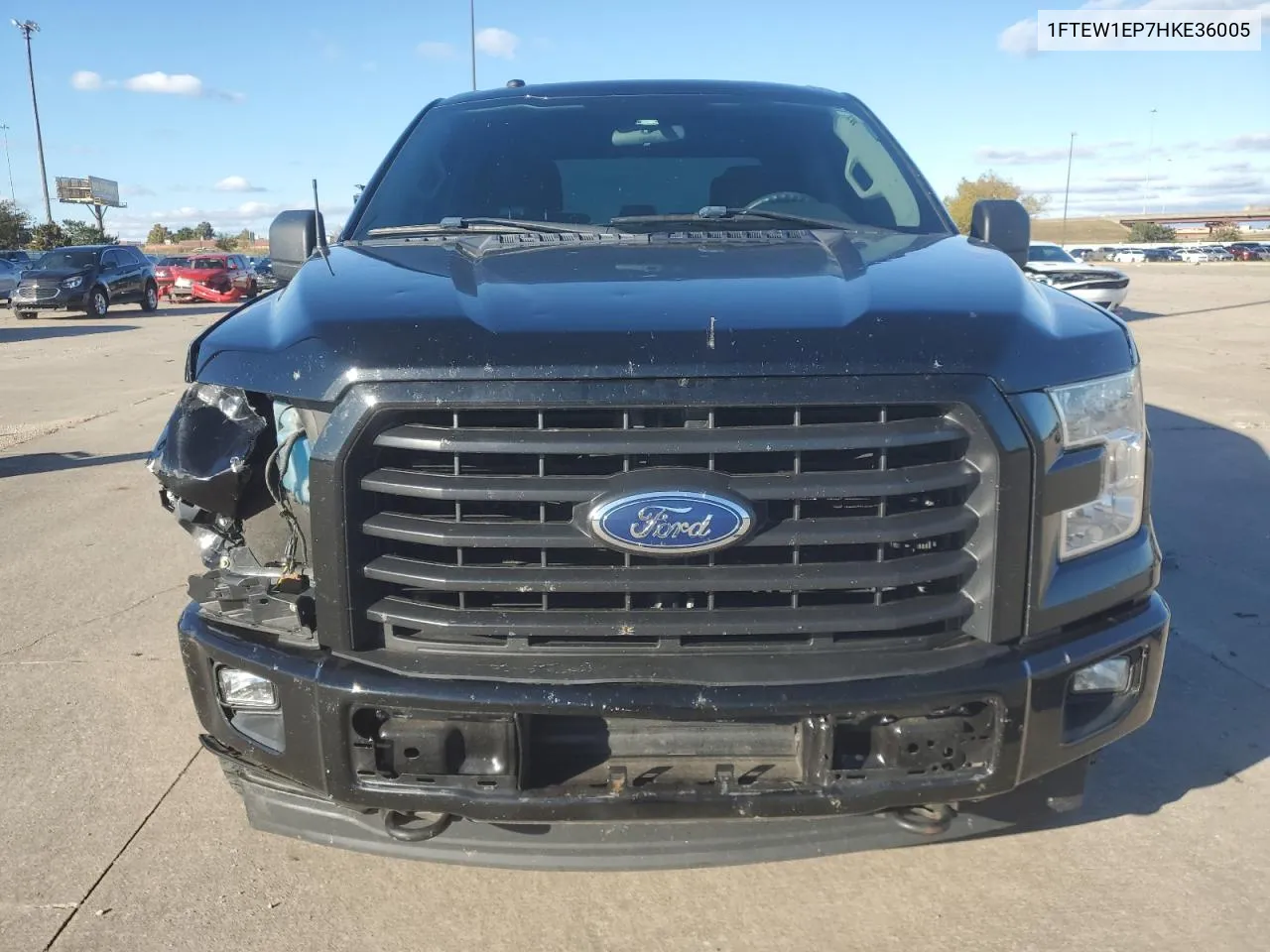 2017 Ford F150 Supercrew VIN: 1FTEW1EP7HKE36005 Lot: 79178624