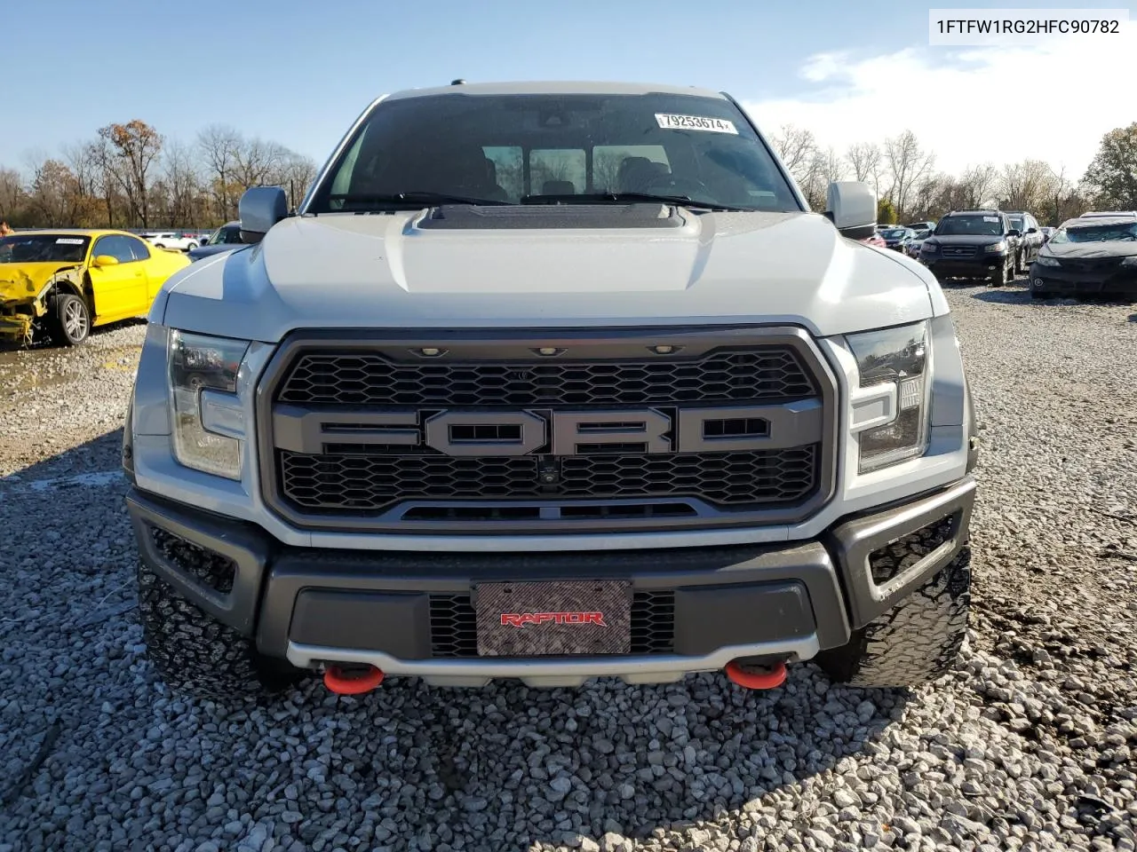 2017 Ford F150 Raptor VIN: 1FTFW1RG2HFC90782 Lot: 79253674