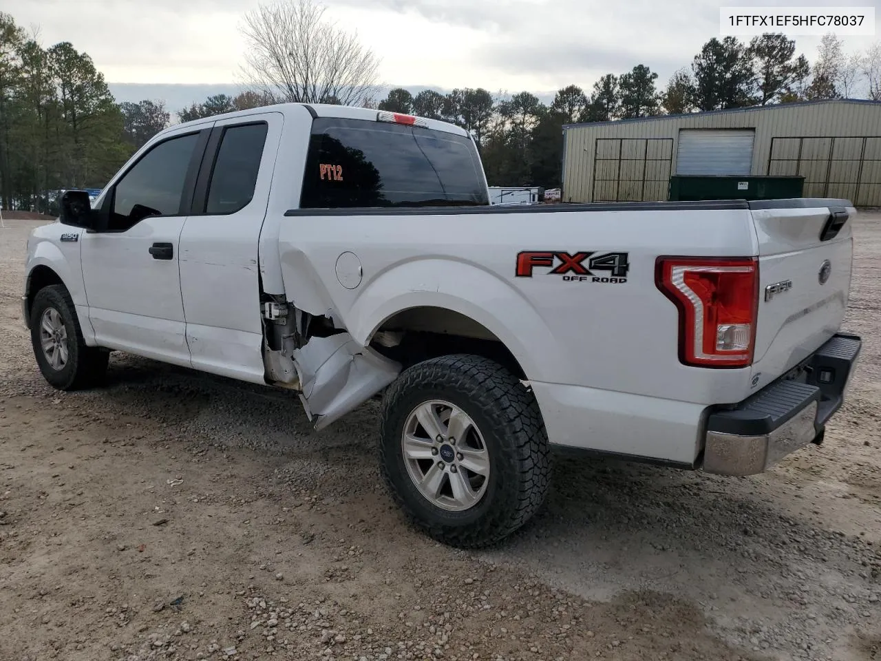 2017 Ford F150 Super Cab VIN: 1FTFX1EF5HFC78037 Lot: 79276244