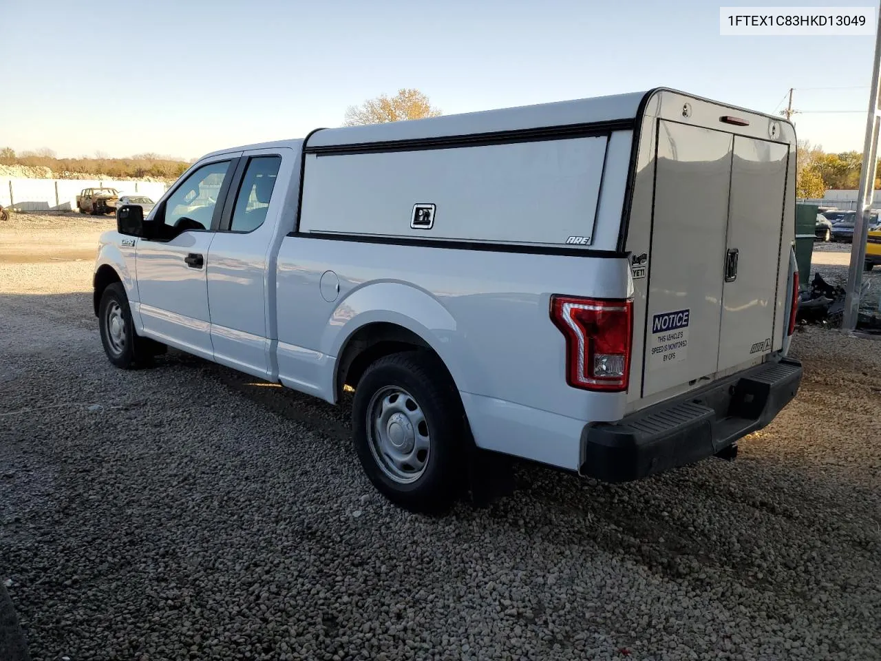 2017 Ford F150 Super Cab VIN: 1FTEX1C83HKD13049 Lot: 79403434