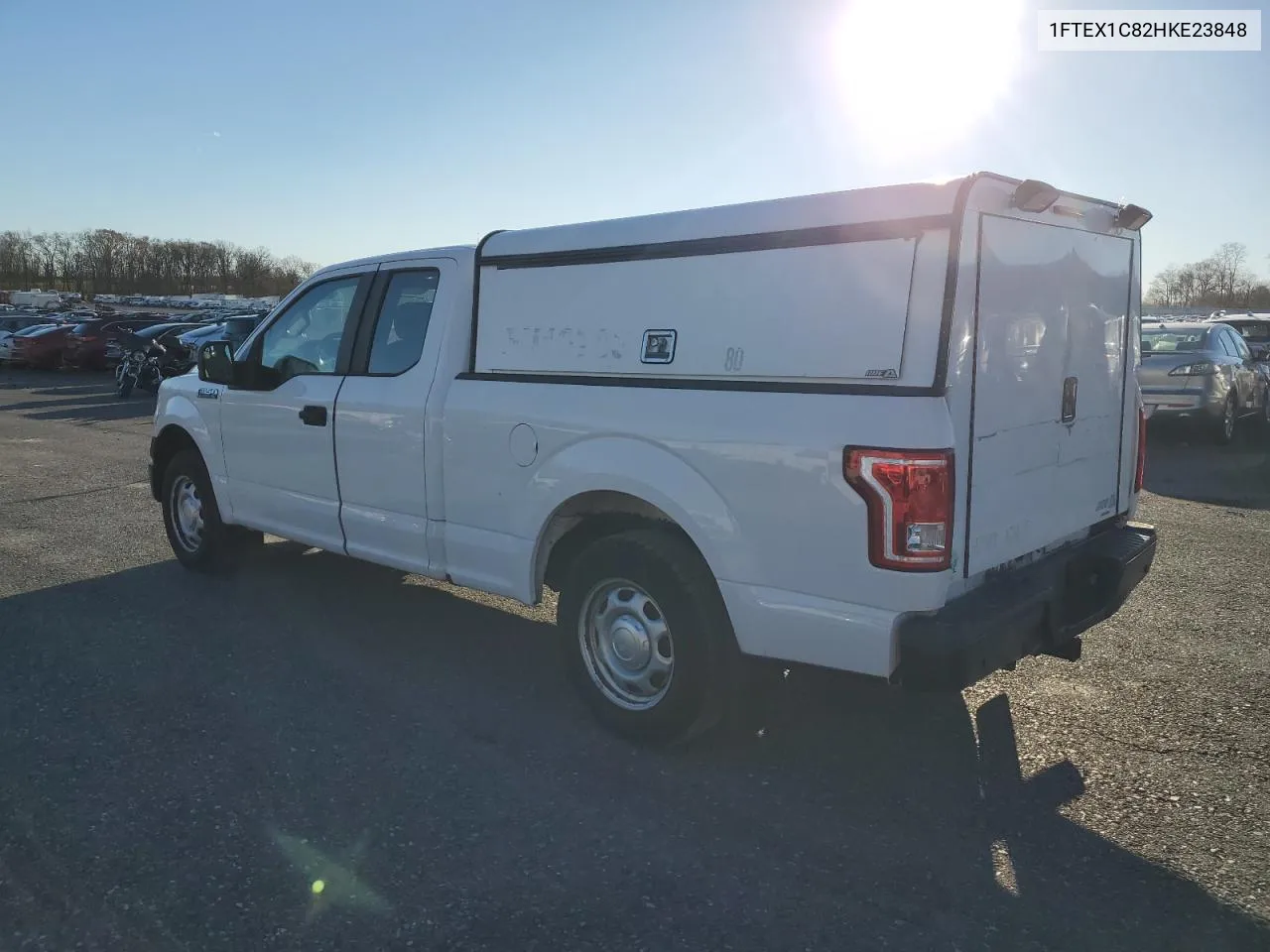 2017 Ford F150 Super Cab VIN: 1FTEX1C82HKE23848 Lot: 79424444