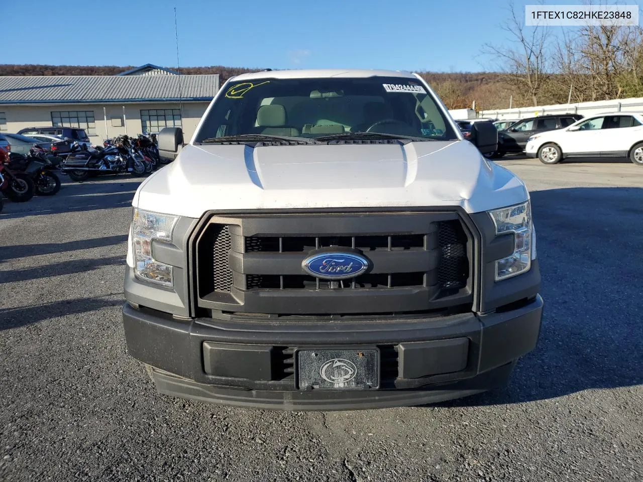 2017 Ford F150 Super Cab VIN: 1FTEX1C82HKE23848 Lot: 79424444