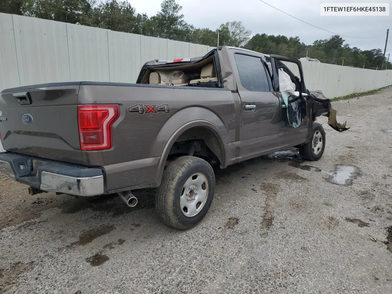 1FTEW1EF6HKE45138 2017 Ford F150 Supercrew