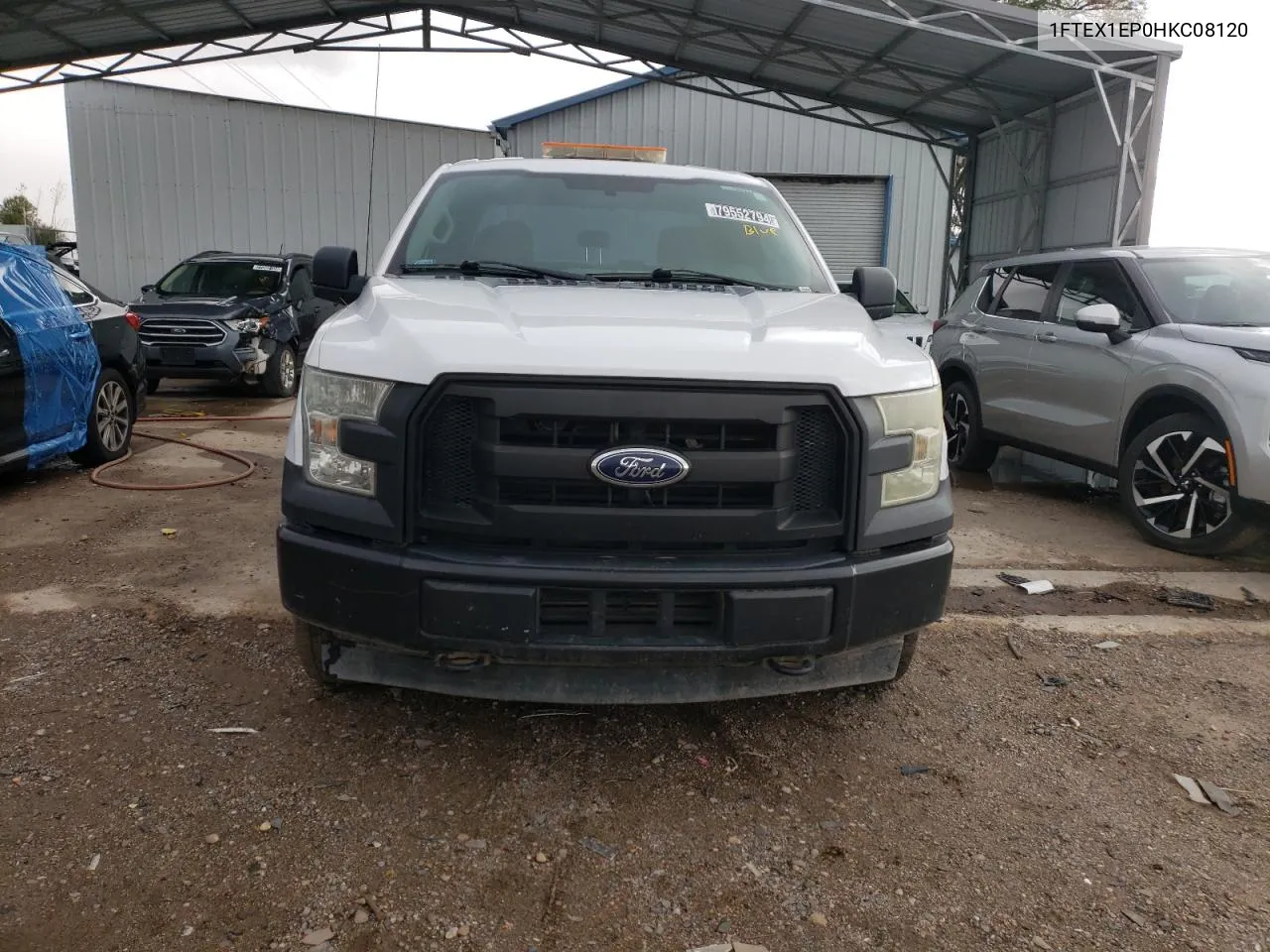 2017 Ford F150 Super Cab VIN: 1FTEX1EP0HKC08120 Lot: 79552794