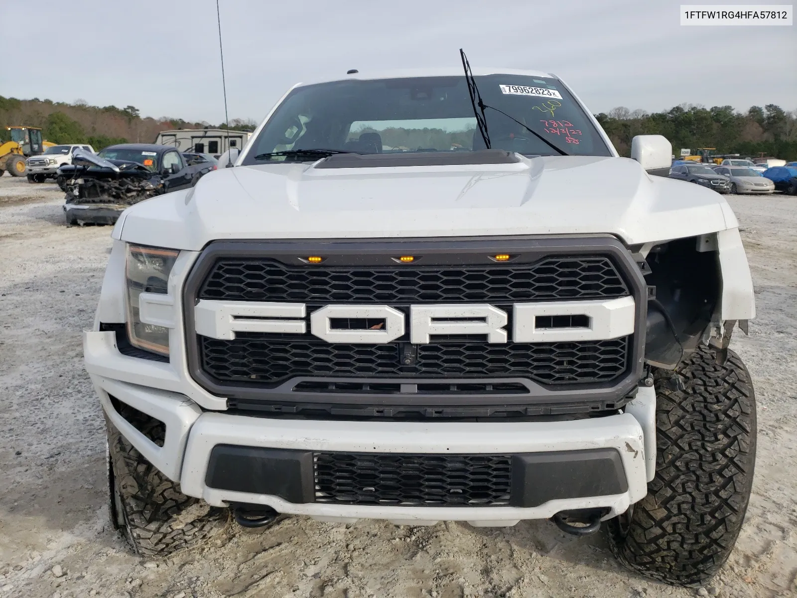 1FTFW1RG4HFA57812 2017 Ford F150 Raptor