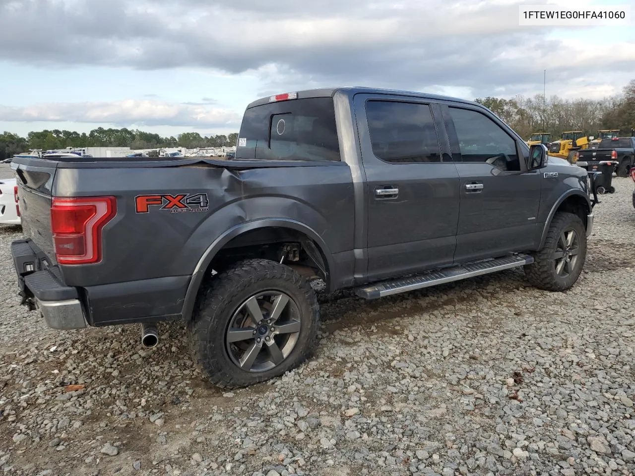 2017 Ford F150 Supercrew VIN: 1FTEW1EG0HFA41060 Lot: 80007944