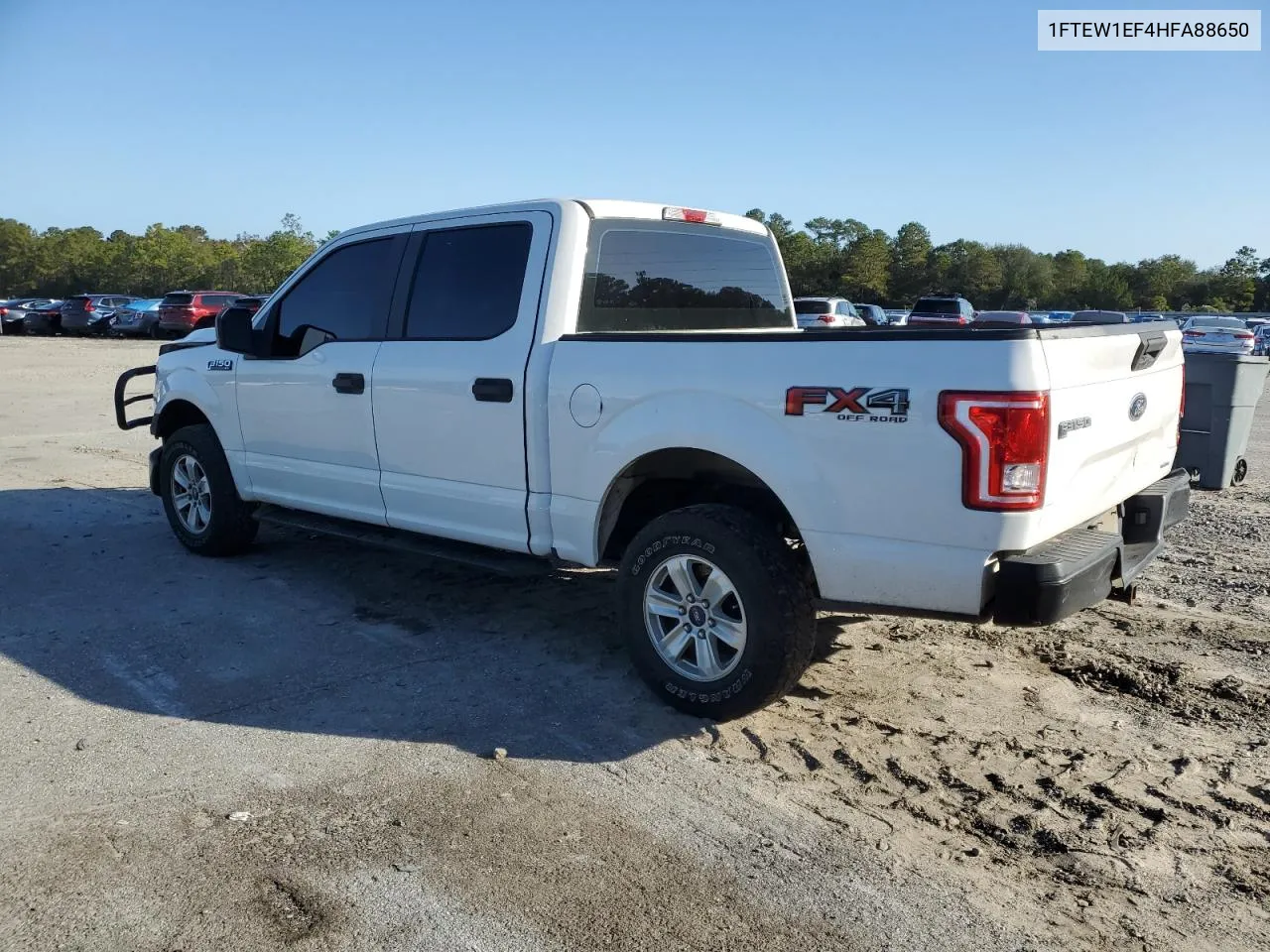 2017 Ford F150 Supercrew VIN: 1FTEW1EF4HFA88650 Lot: 80463764