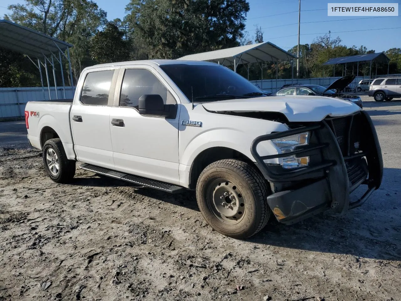 2017 Ford F150 Supercrew VIN: 1FTEW1EF4HFA88650 Lot: 80463764