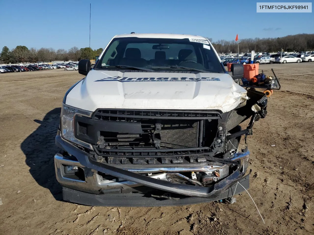 2018 Ford F150 VIN: 1FTMF1CP6JKF98941 Lot: 37952593