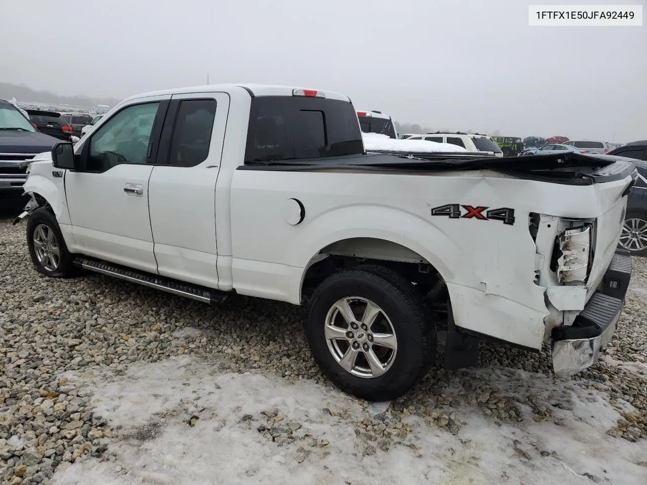 2018 Ford F150 Super Cab VIN: 1FTFX1E50JFA92449 Lot: 40322964