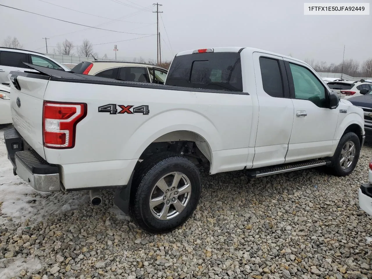 2018 Ford F150 Super Cab VIN: 1FTFX1E50JFA92449 Lot: 40322964