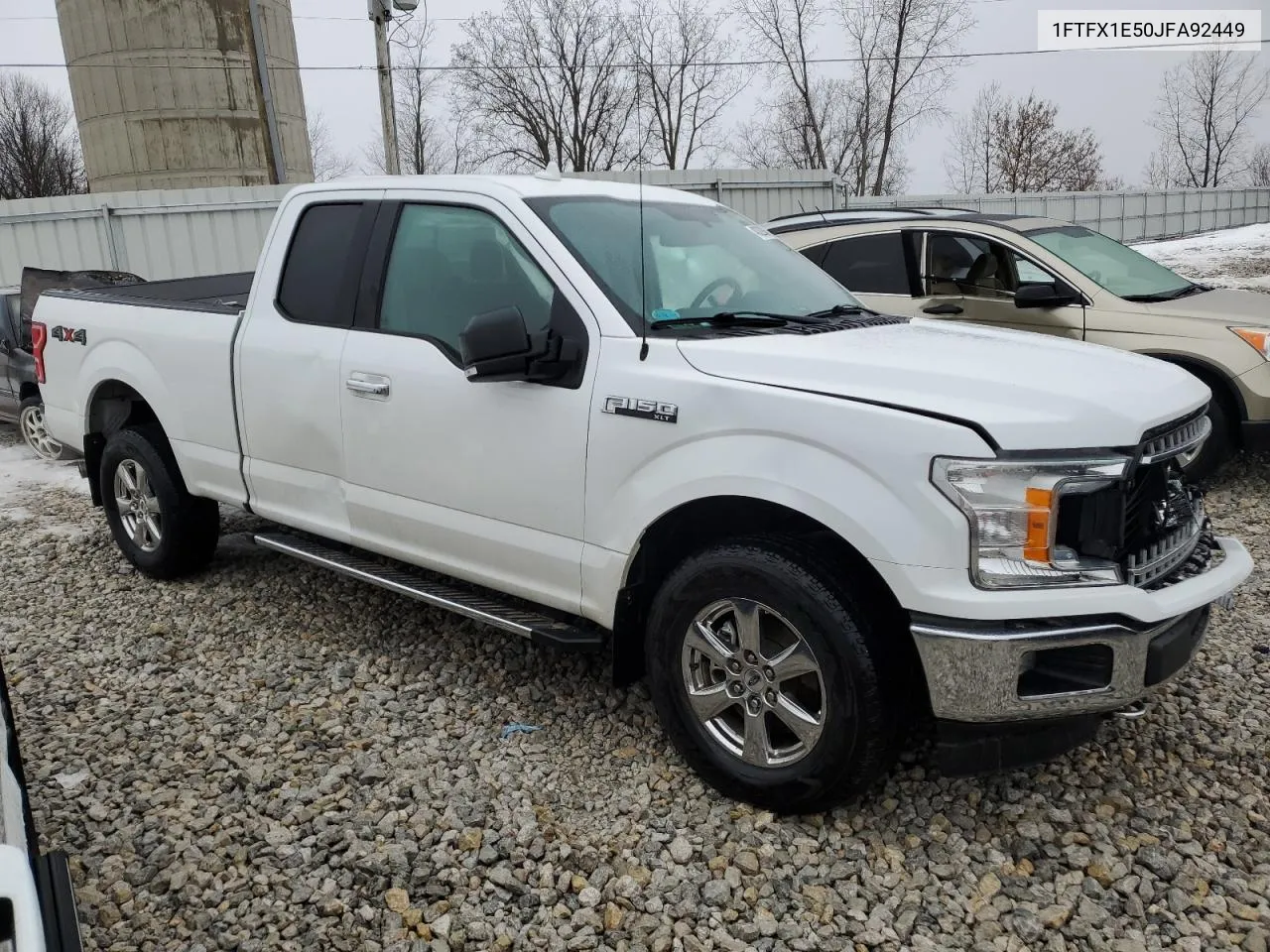 2018 Ford F150 Super Cab VIN: 1FTFX1E50JFA92449 Lot: 40322964