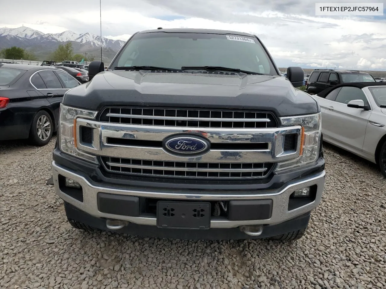 1FTEX1EP2JFC57964 2018 Ford F150 Super Cab