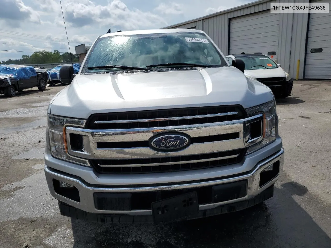 1FTEW1CGXJFE49638 2018 Ford F150 Supercrew