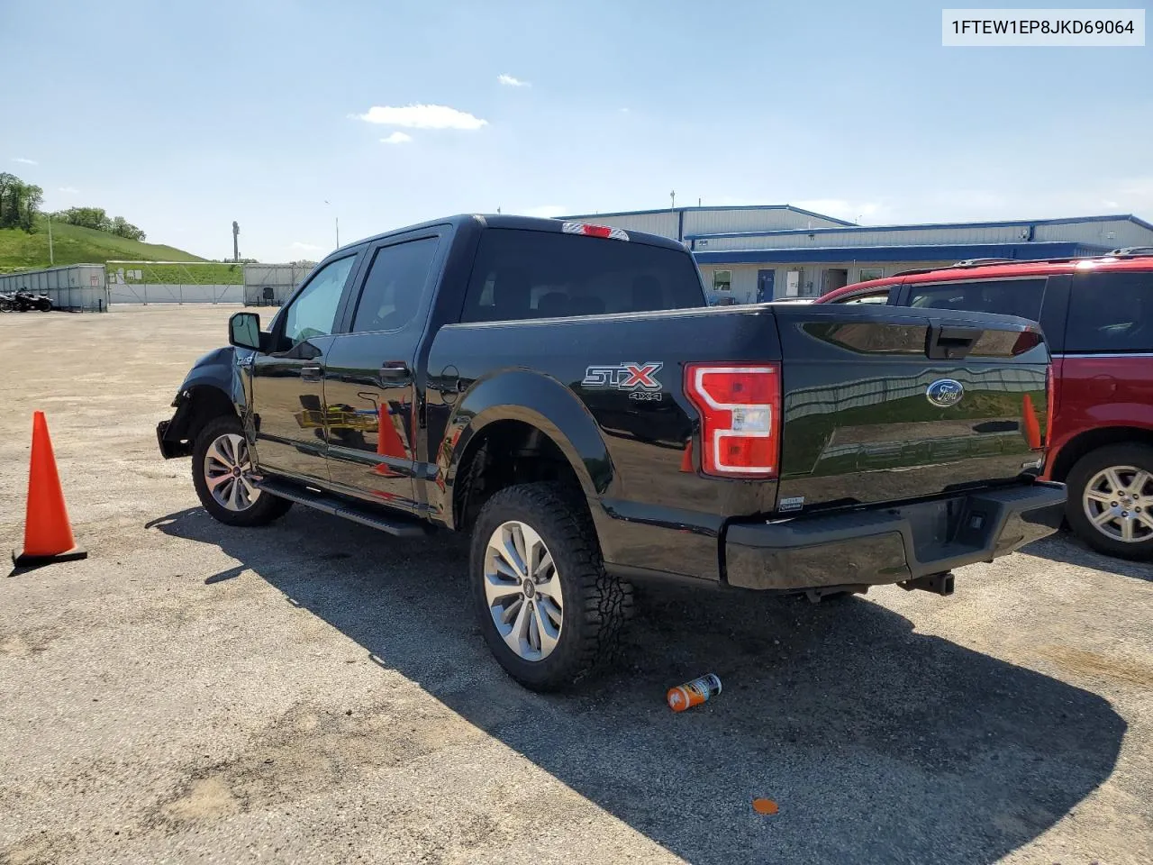 2018 Ford F150 Supercrew VIN: 1FTEW1EP8JKD69064 Lot: 55497384