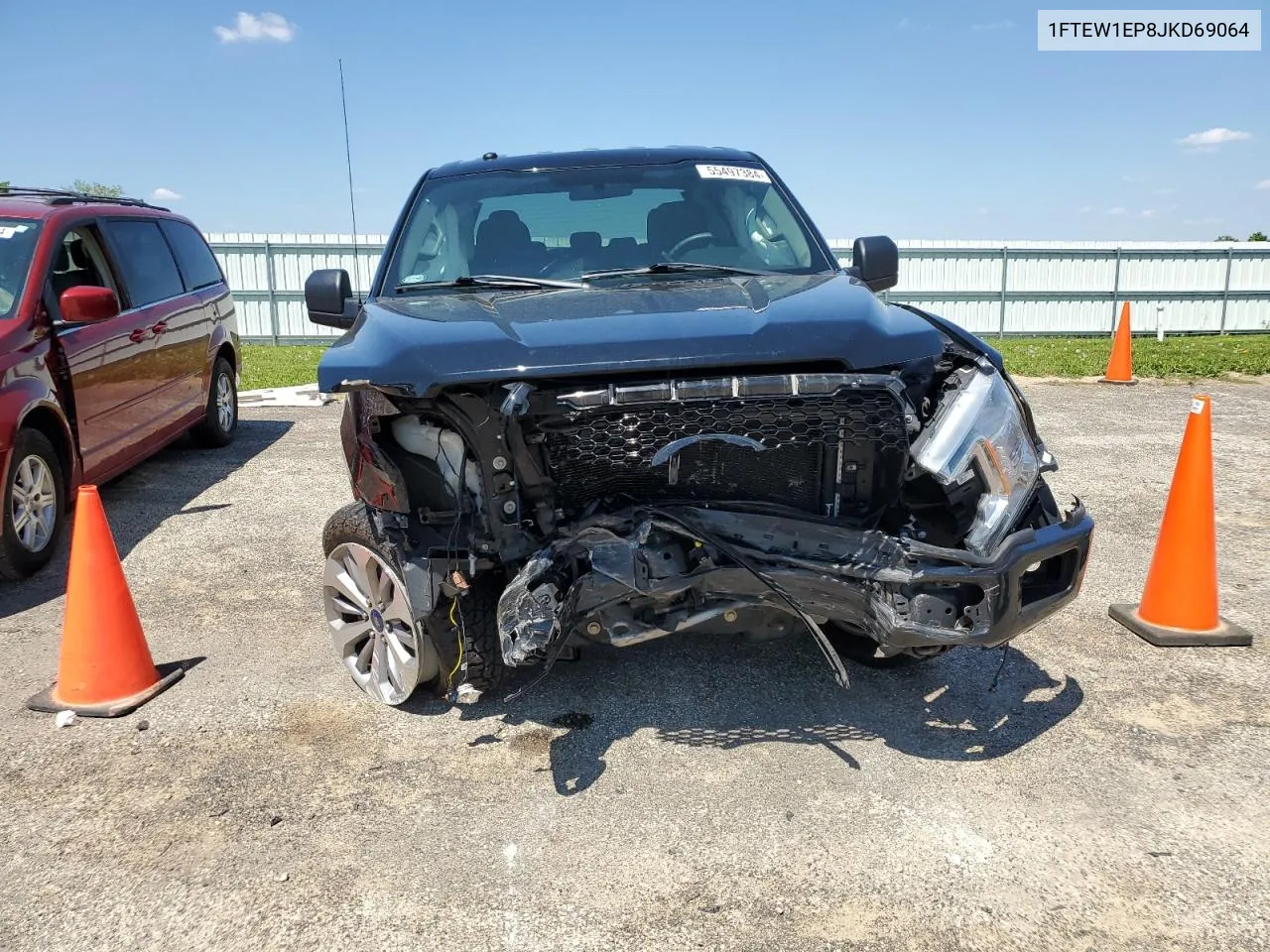 1FTEW1EP8JKD69064 2018 Ford F150 Supercrew