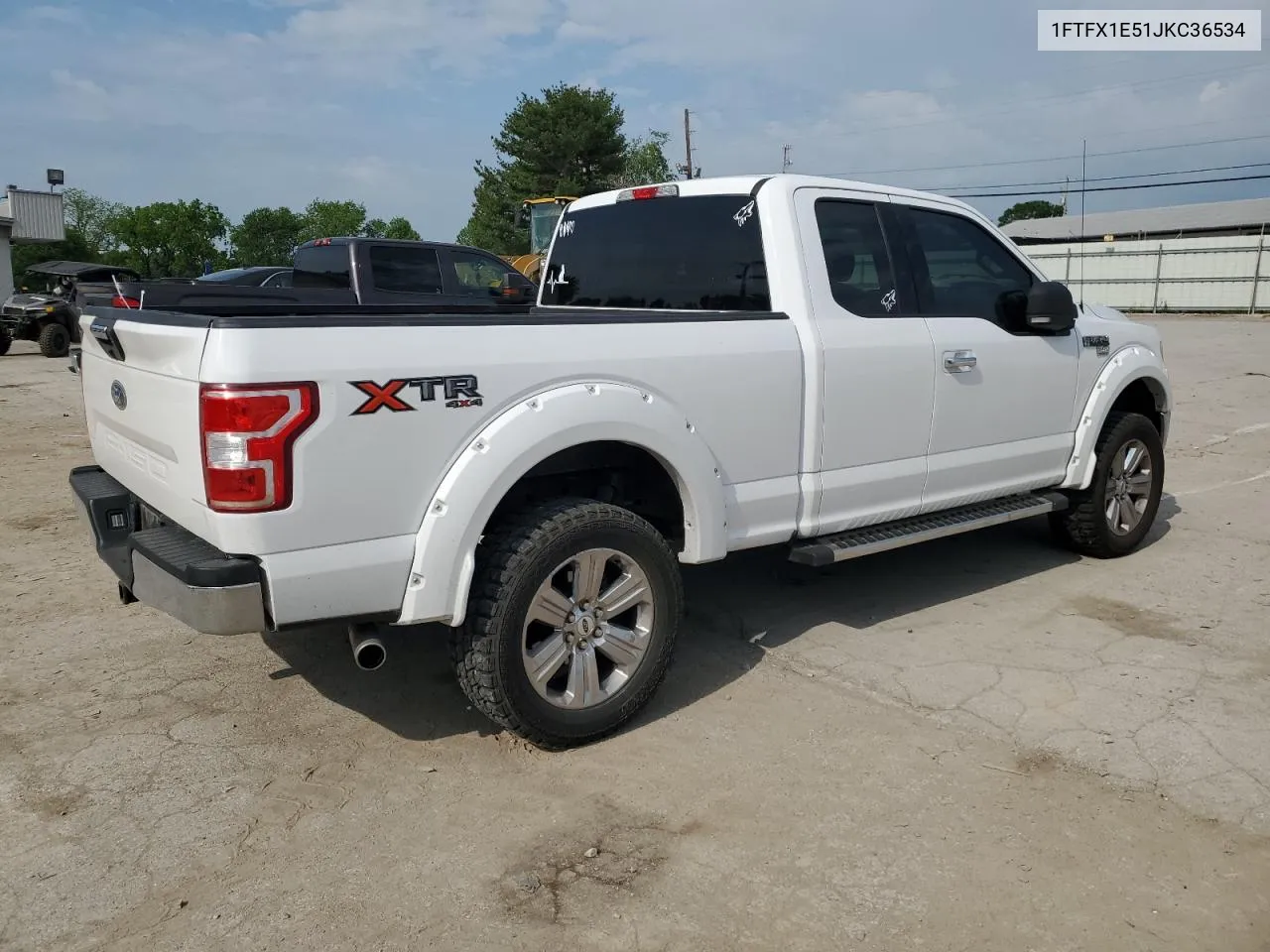 2018 Ford F150 Super Cab VIN: 1FTFX1E51JKC36534 Lot: 55703954