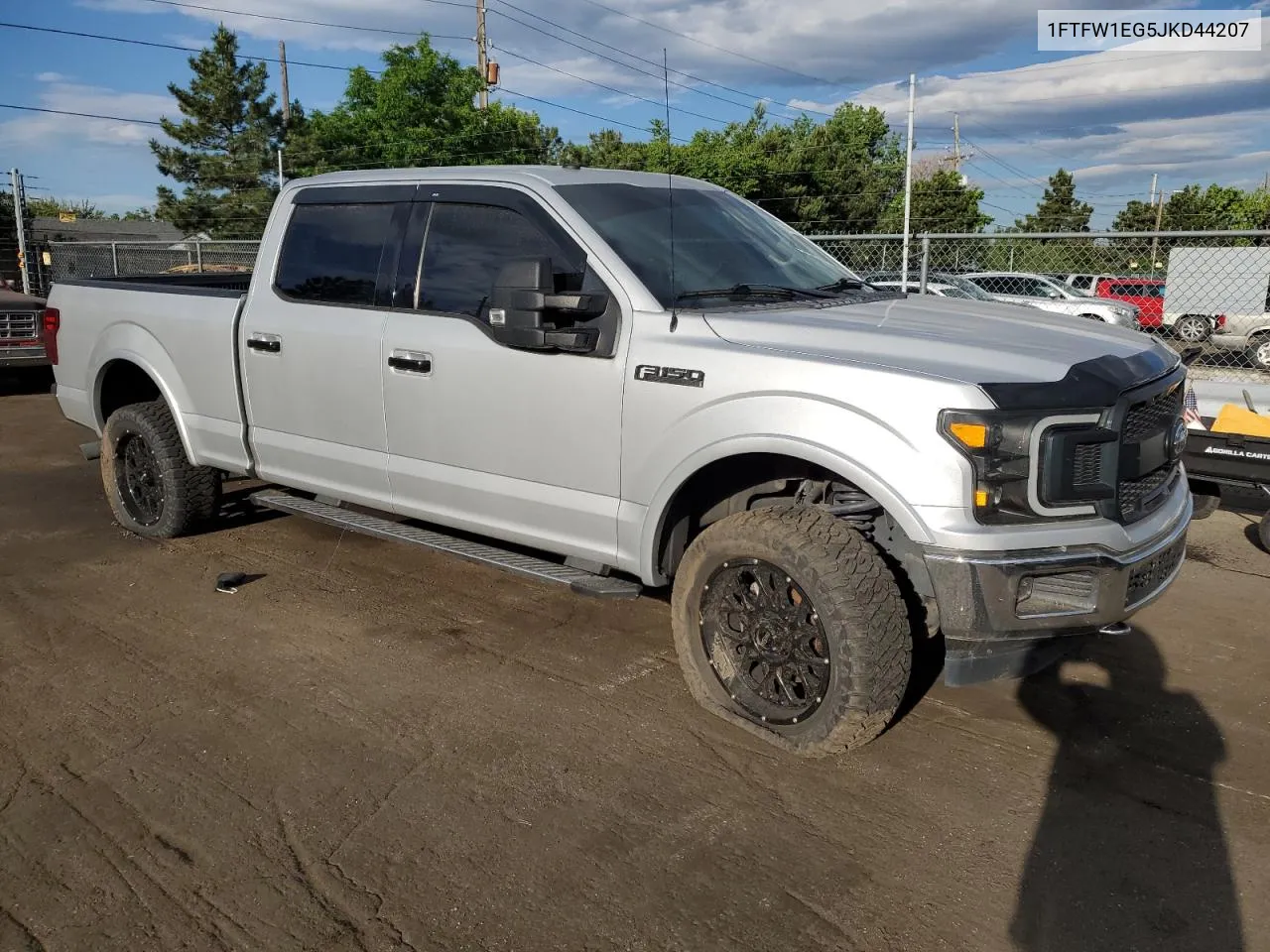 1FTFW1EG5JKD44207 2018 Ford F150 Supercrew