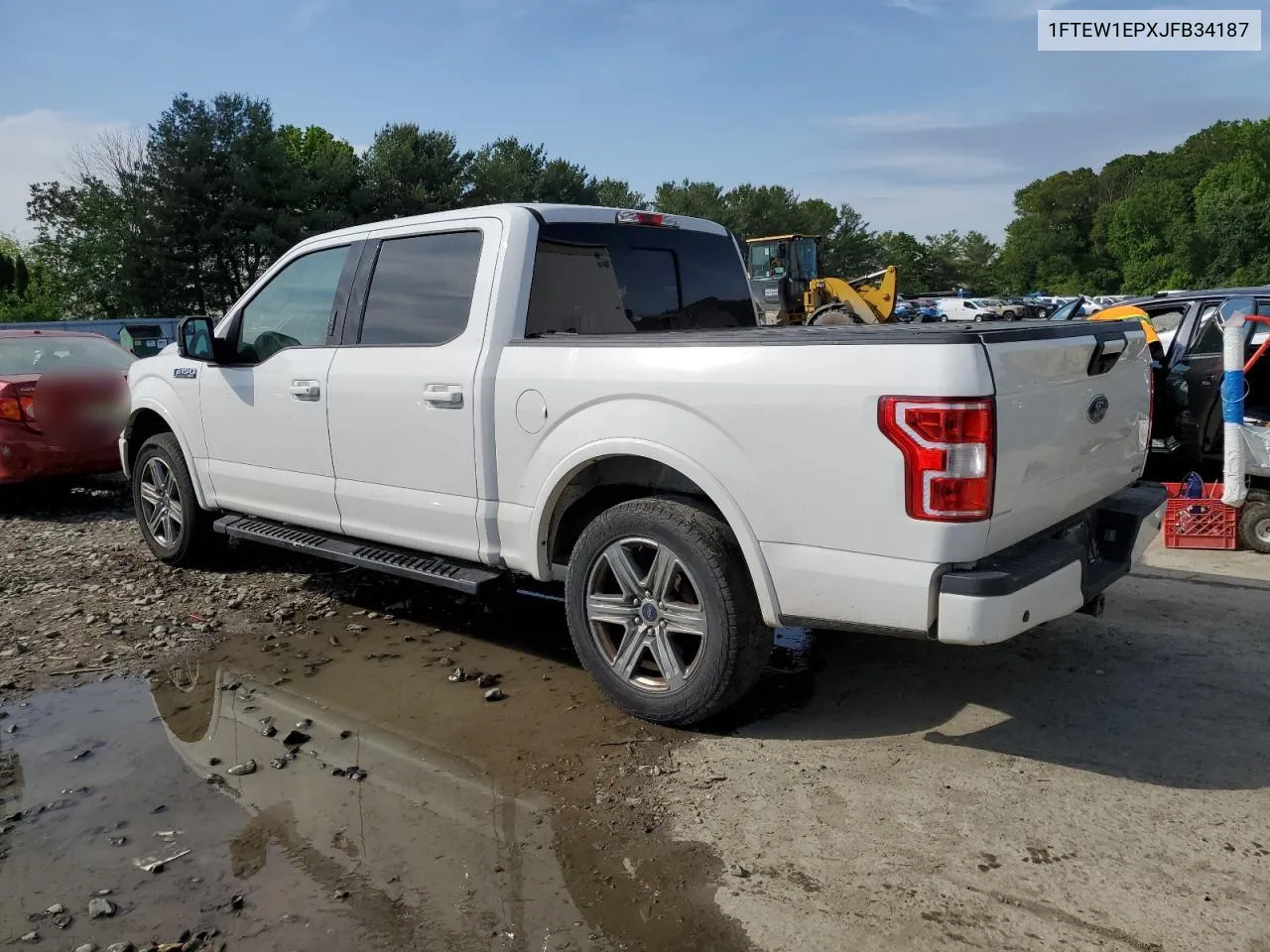 1FTEW1EPXJFB34187 2018 Ford F150 Supercrew